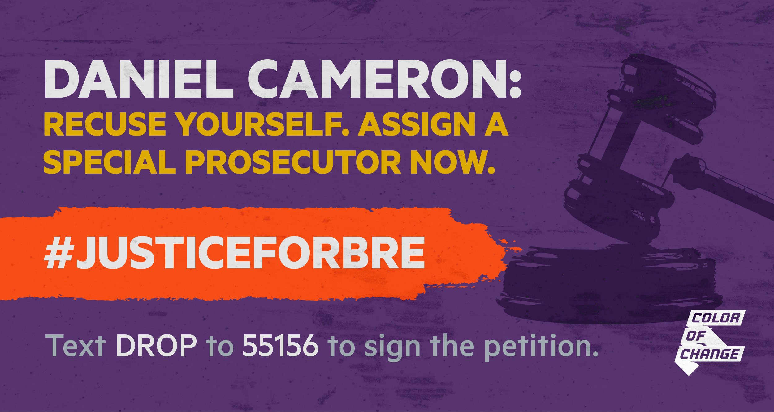 Tell Daniel Cameron to recuse himself and assign a special prosecutor.