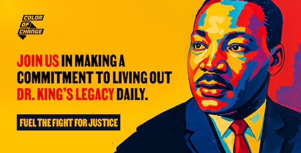 Celebrate Martin Luther King Jr Day with a gift to fuel the movement!