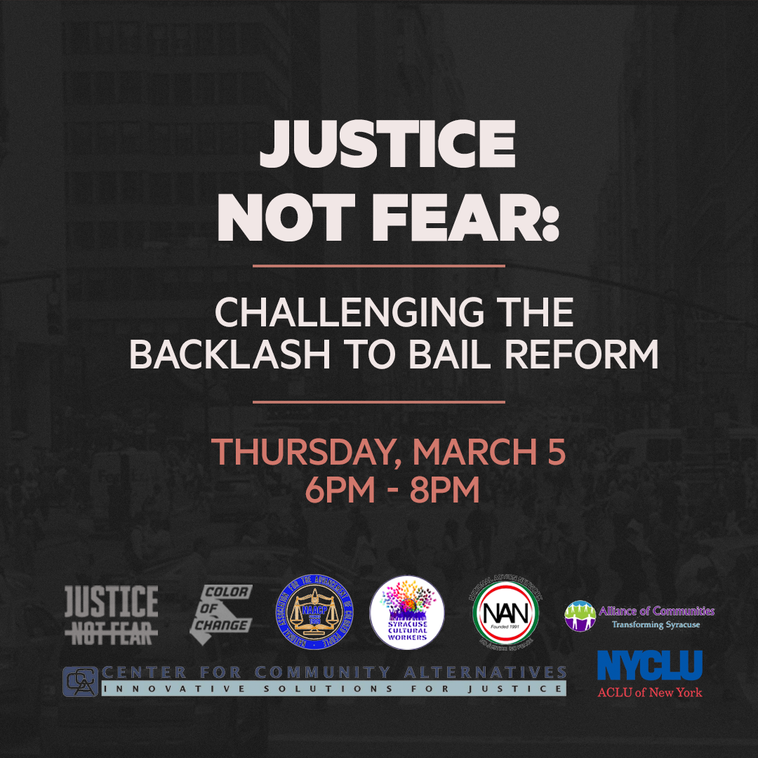 Justice Not Fear: Challenging the Backlash to Bail Reform ...