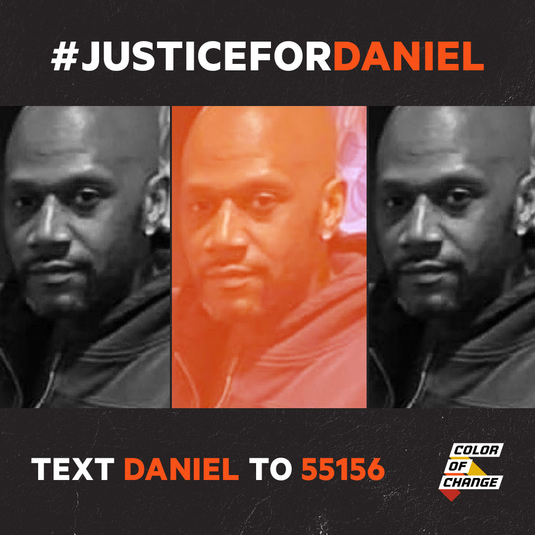 ADD YOUR NAME: Demand Justice For Daniel Prude -- Text DANIEL to 55156.