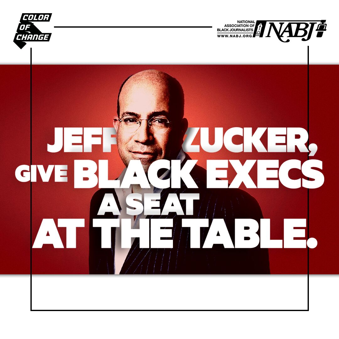 Jeff Zucker, give Black execs a seat at the table.