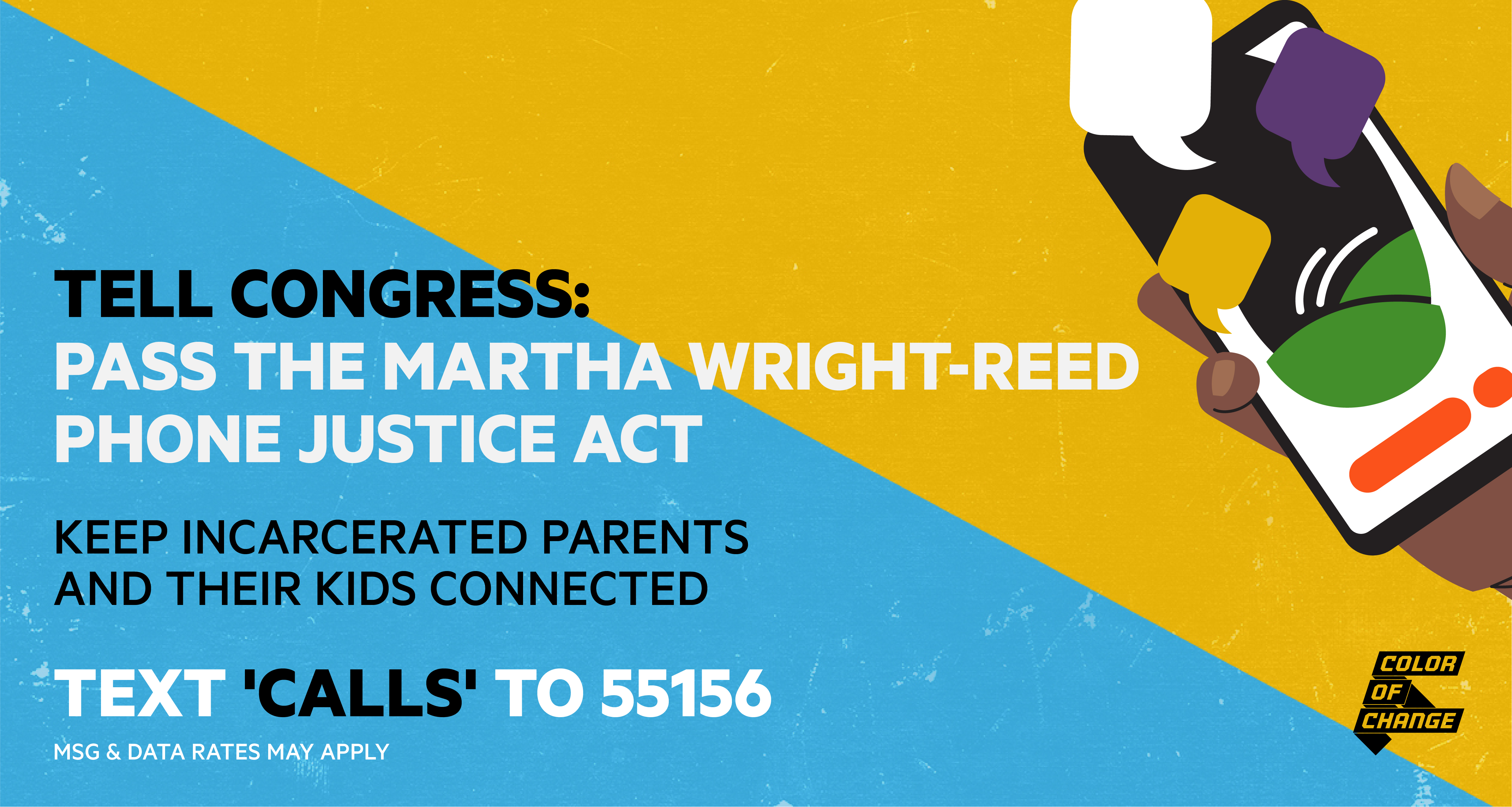 Tell Congress: Pass the Martha Wright-Reed Act and Keep Families Connected!