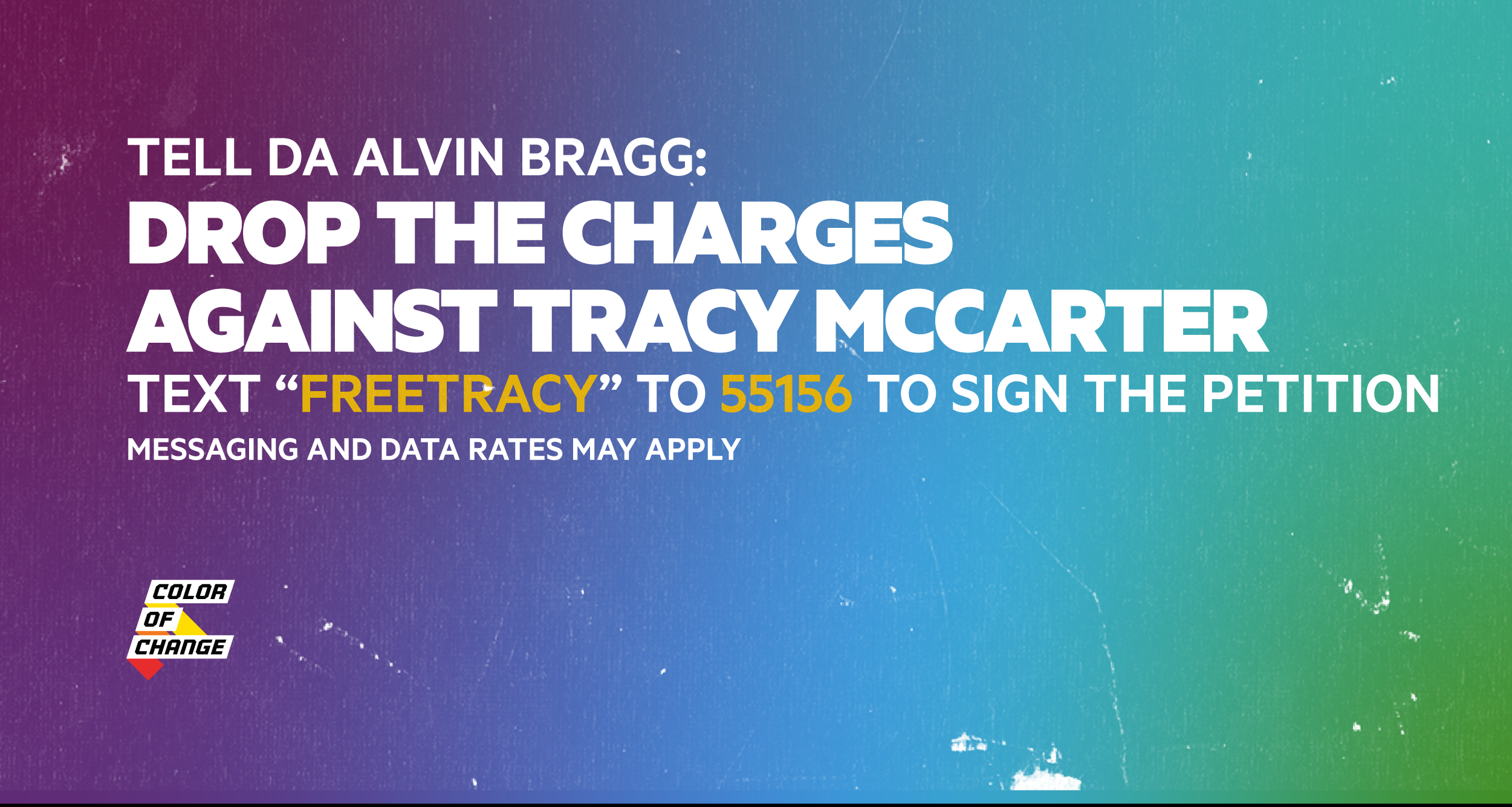 Stand With Tracy! DA Alvin Bragg Must Drop All Charges