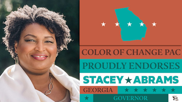 Color Of Change PAC endorses Stacey Abrams for Georgia Governor