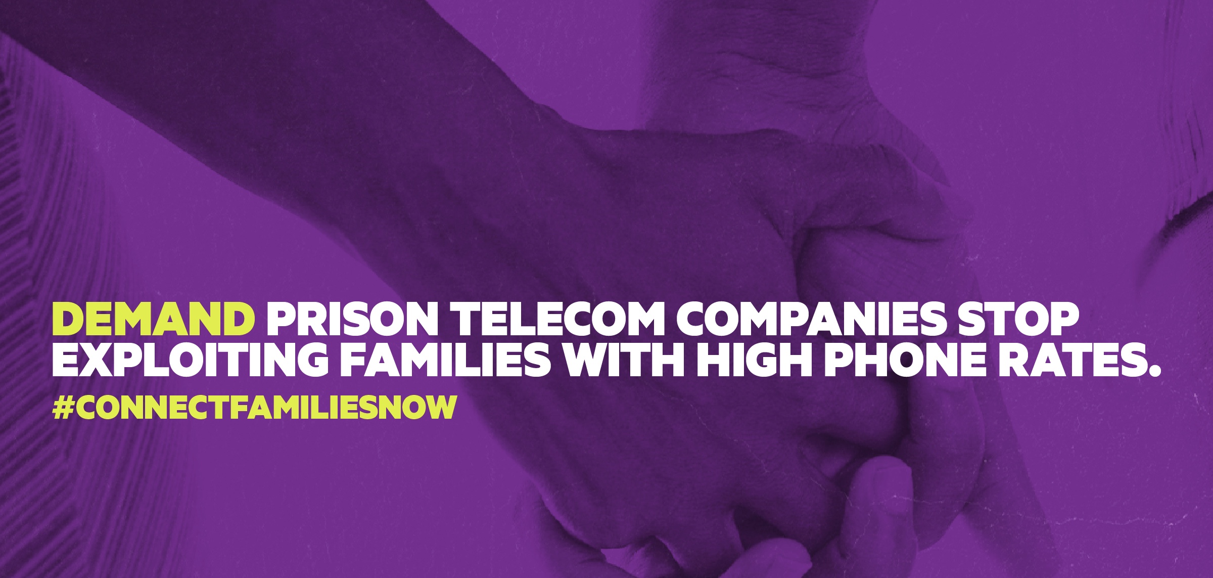 Tell Congress: Pass the Martha Wright-Reed Act. Keep Incarcerated People and Their Families Together