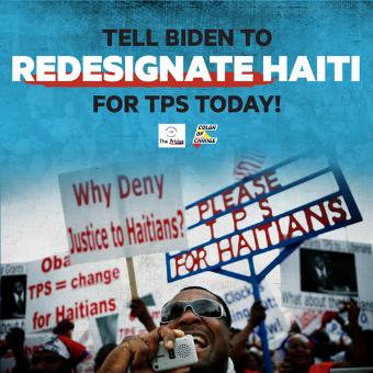 Haiti is facing a major crisis. Tell Biden to protect Haitian immigrants.